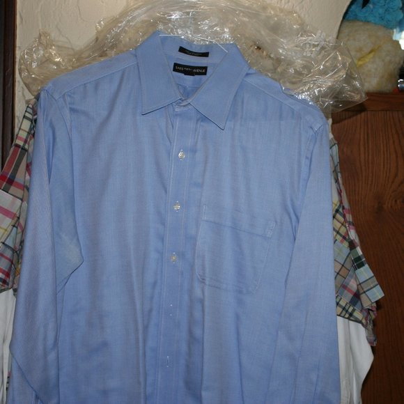 Saks Fifth Avenue Shirts Saks Fifth Avenue Mens Dress Shirts Poshmark